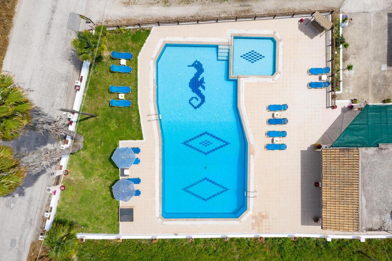 Nikos Pool Apartments - Upper Floor Szidári Kültér fotó