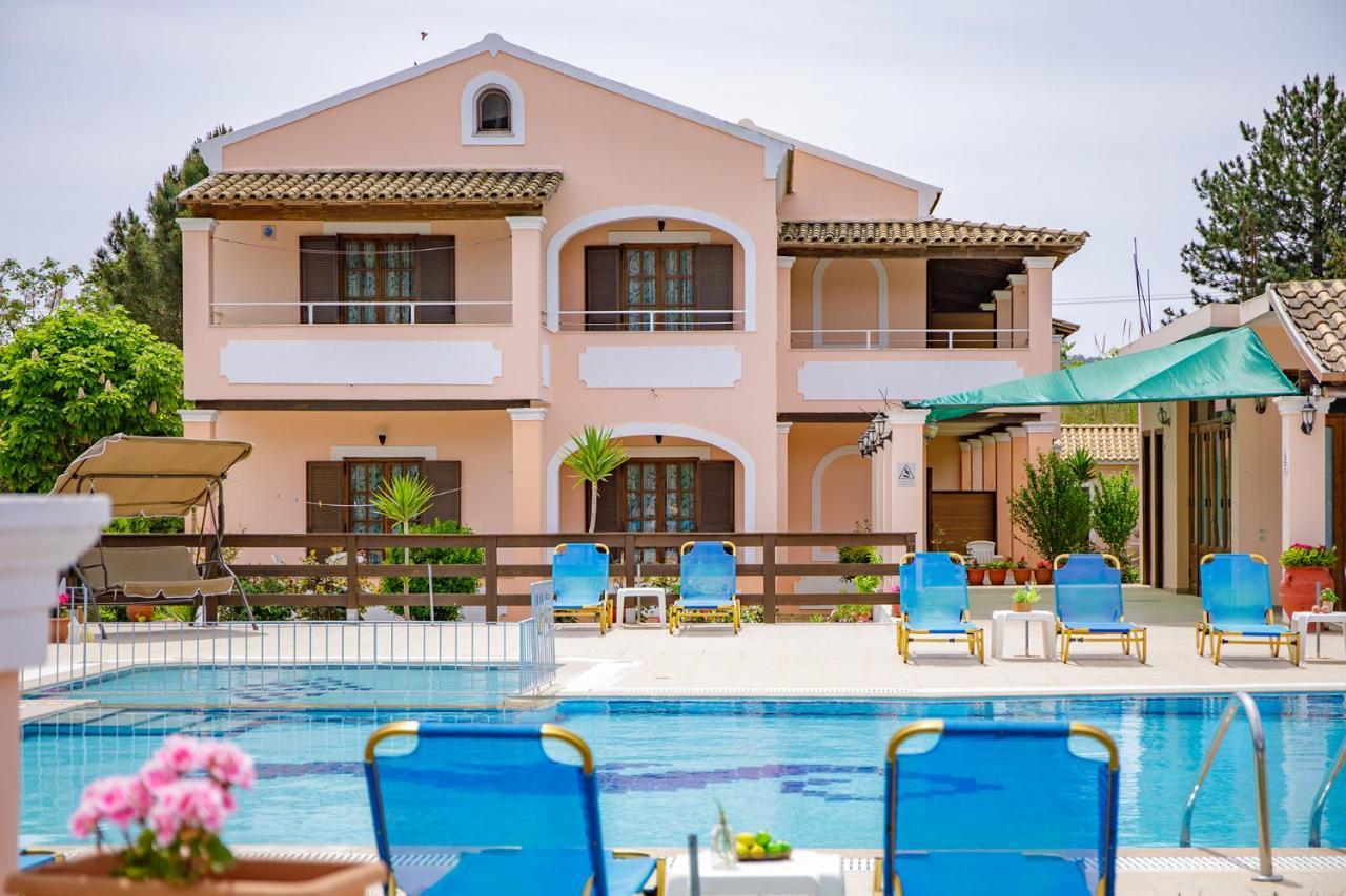 Nikos Pool Apartments - Upper Floor Szidári Kültér fotó