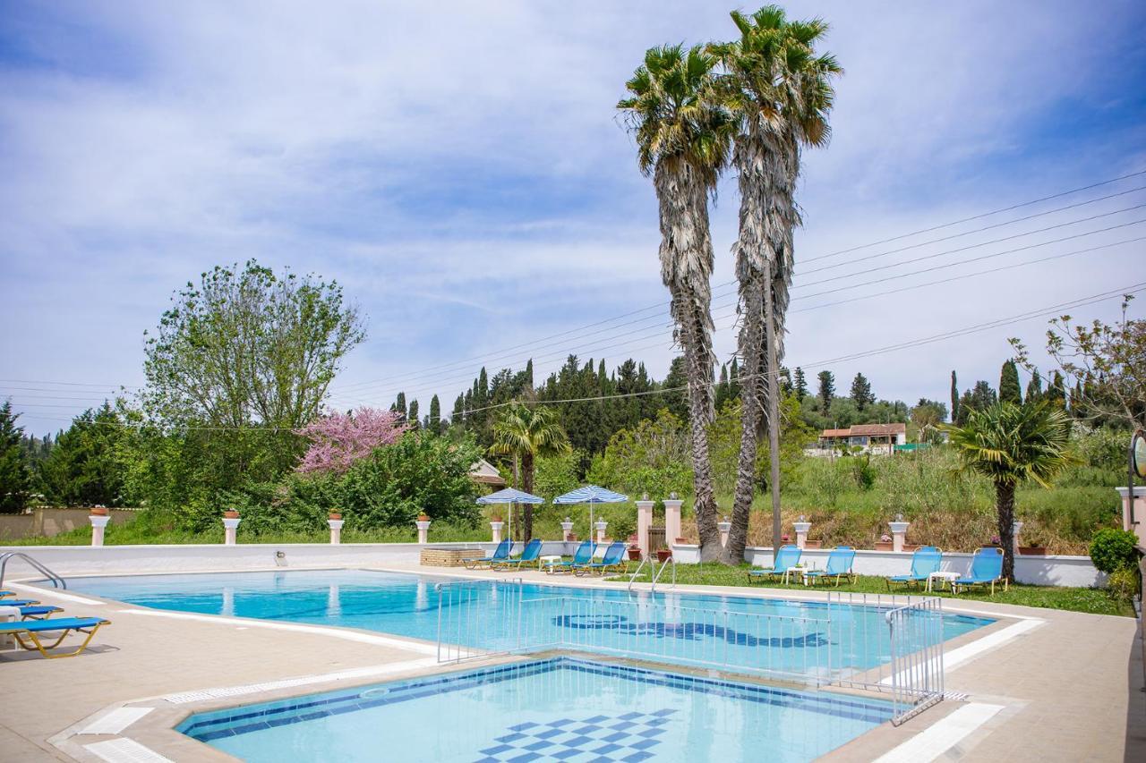 Nikos Pool Apartments - Upper Floor Szidári Kültér fotó